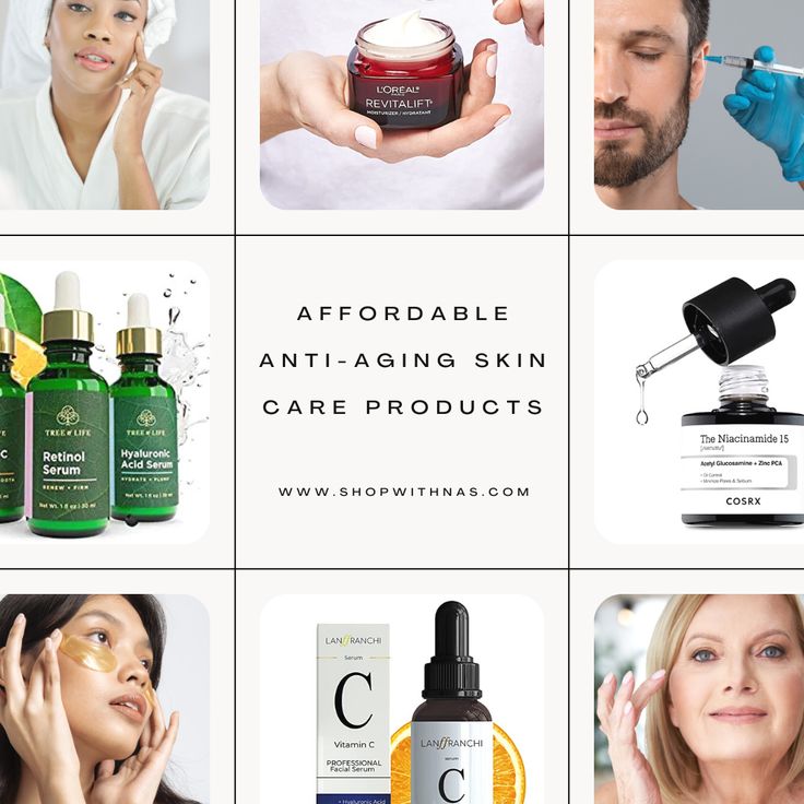 Affordable Anti-Aging Skin Care Products – Shop with Nas
