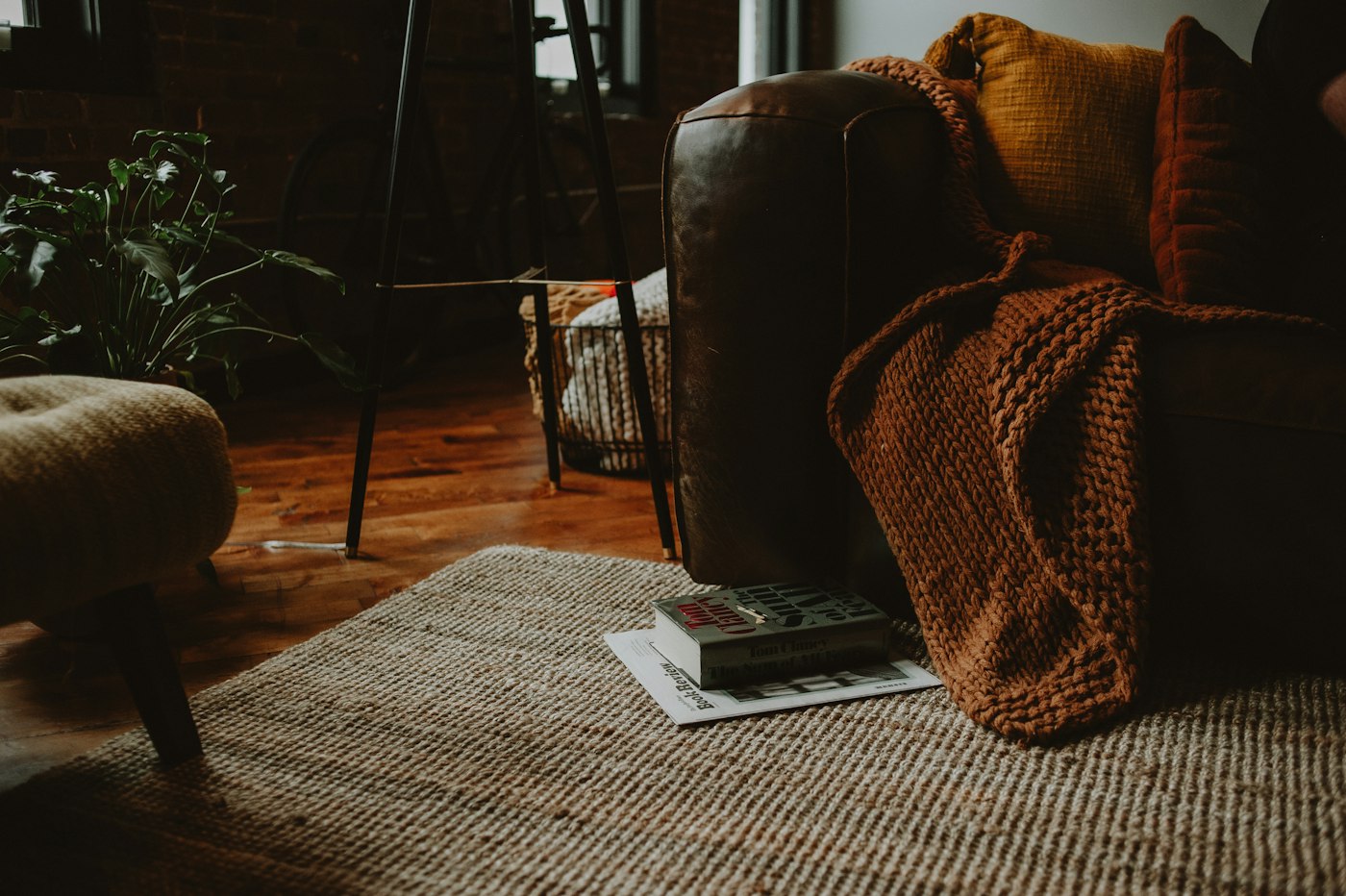 Cozy living room, the perfect setting for homebody gifts